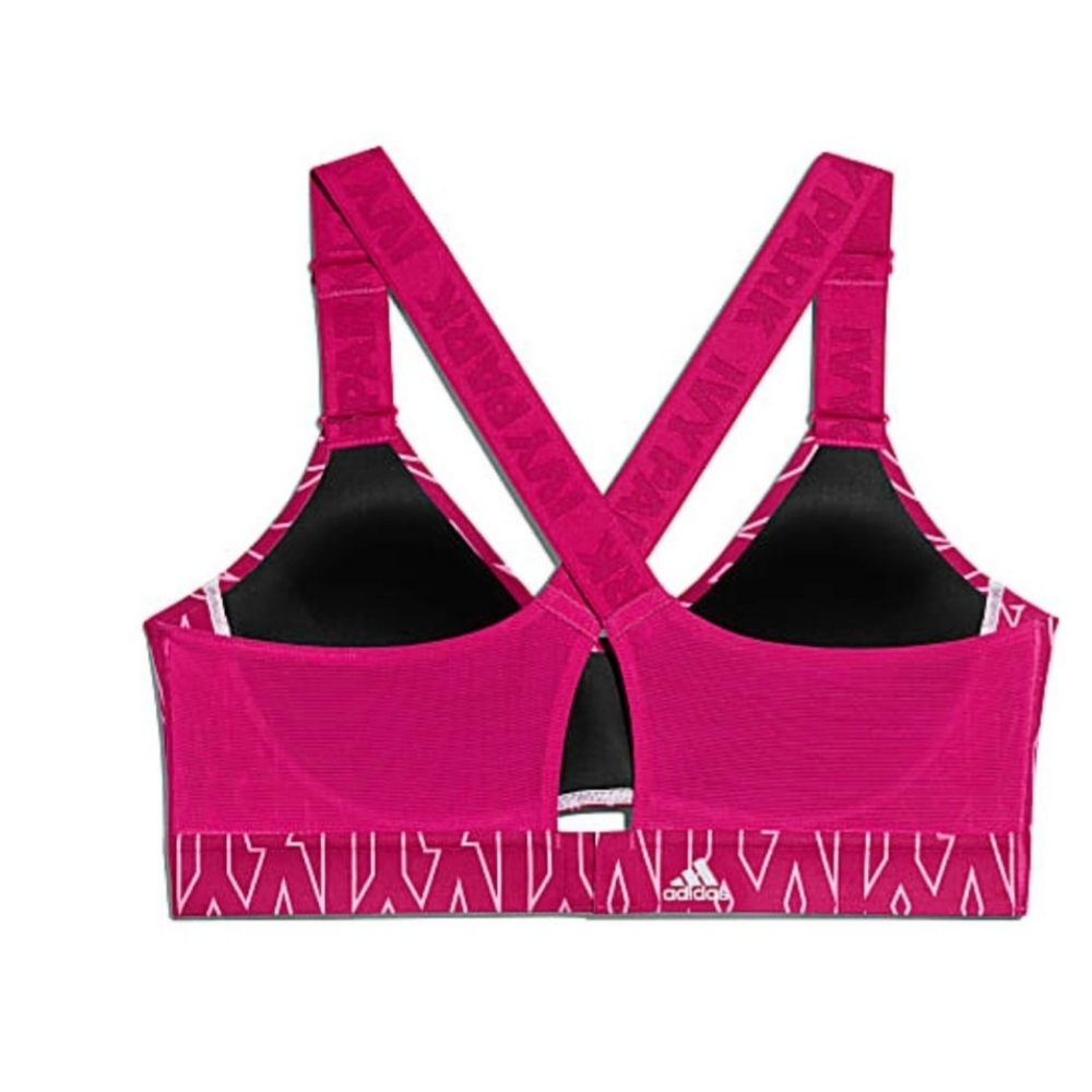 NWT Adidas x Ivy Park MEDIUM SUPPORT BRA Size L - Picture 2 of 4